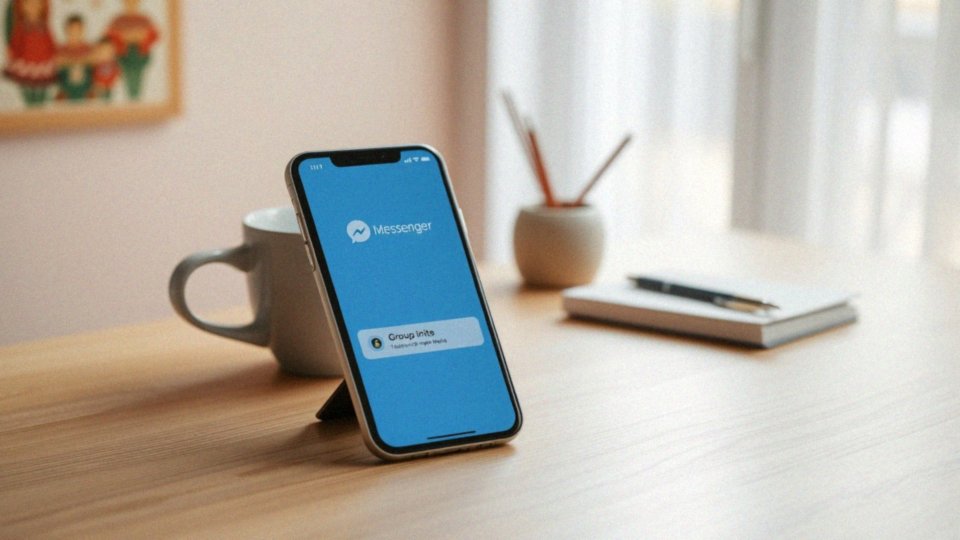 Jak akceptować zaproszenia do grupy na Messengerze?