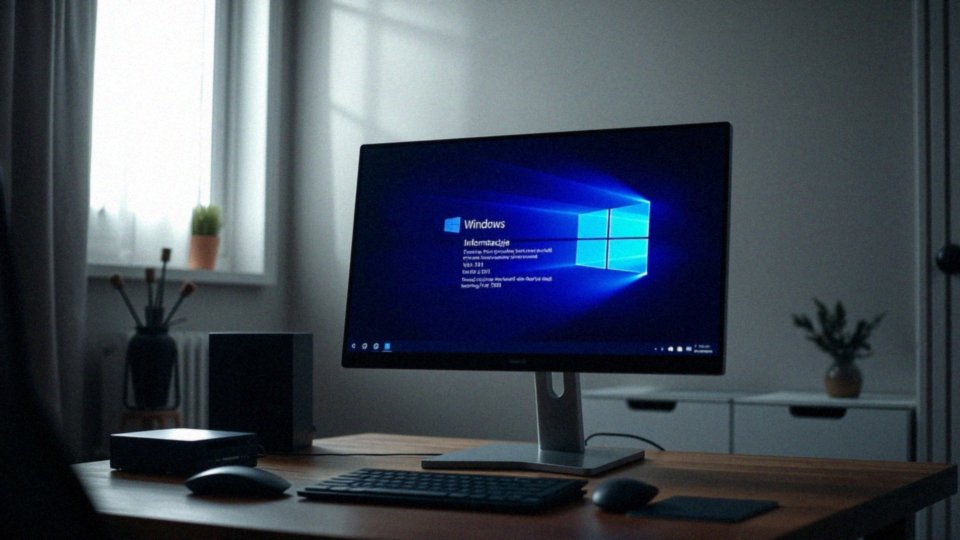 Jakie informacje można znaleźć w oknie Windows – informacje?