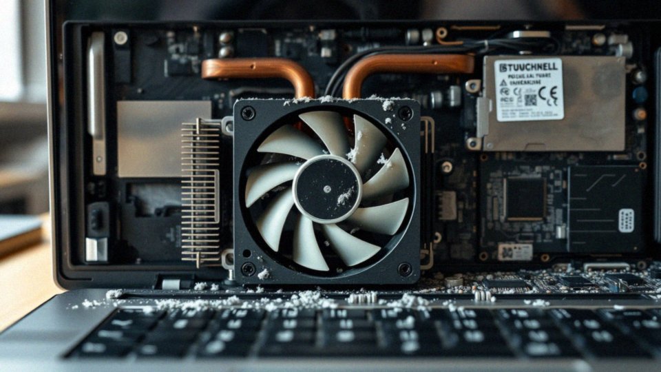 W jaki sposób czyszczenie laptopa wpływa na jego temperaturę?