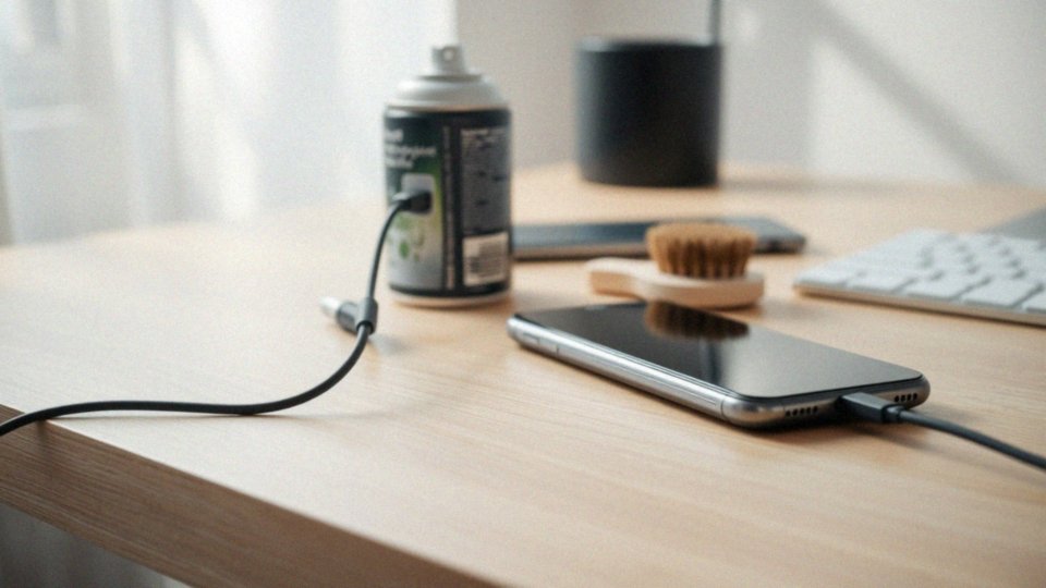 Jakie metody czyszczenia gniazda ładowania są dostępne?