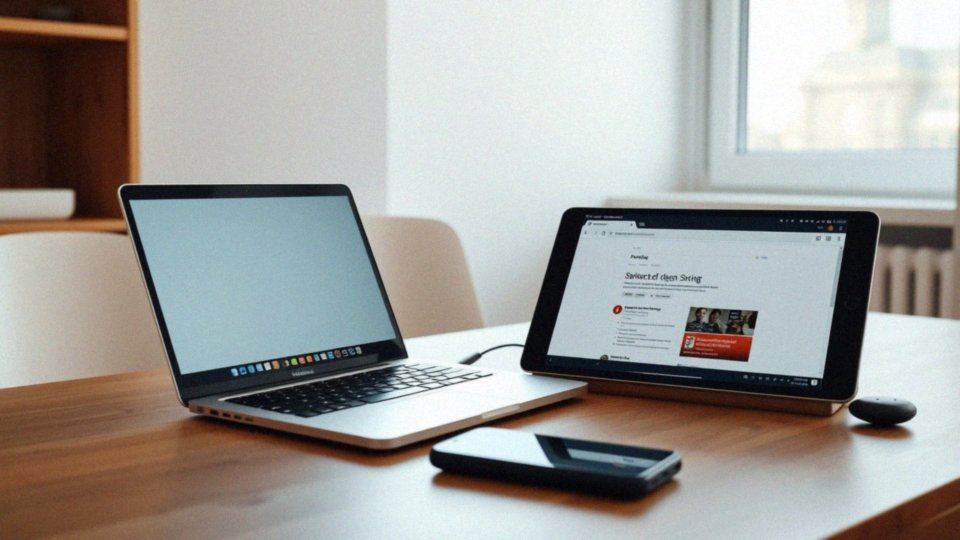 Jak synchronizacja wpływa na dostępność historii przeglądania na różnych urządzeniach?