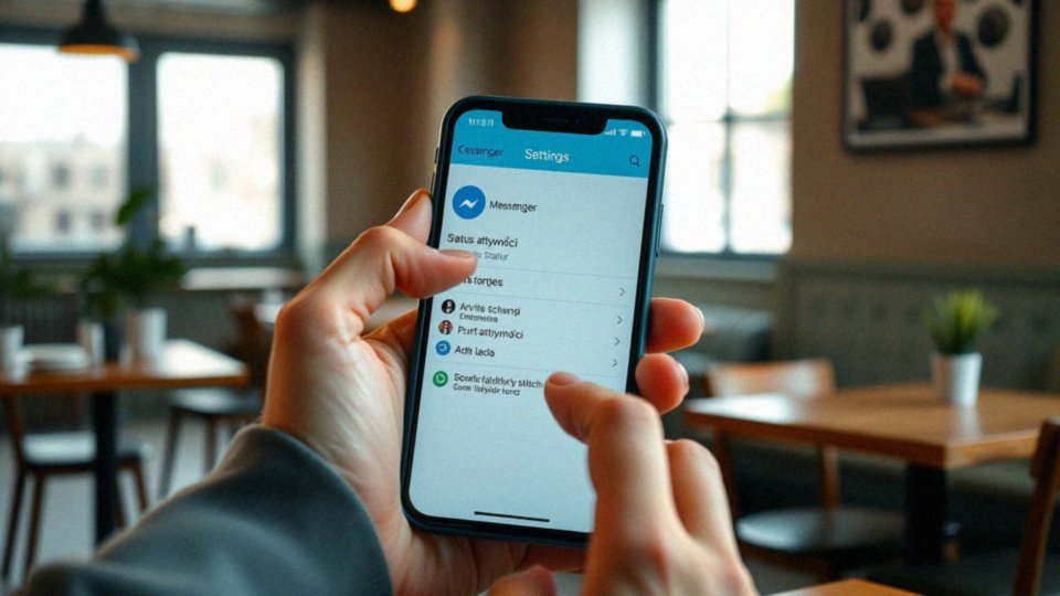 Jakie są kroki do wyłączenia aktywności na Messengerze na urządzeniu mobilnym?