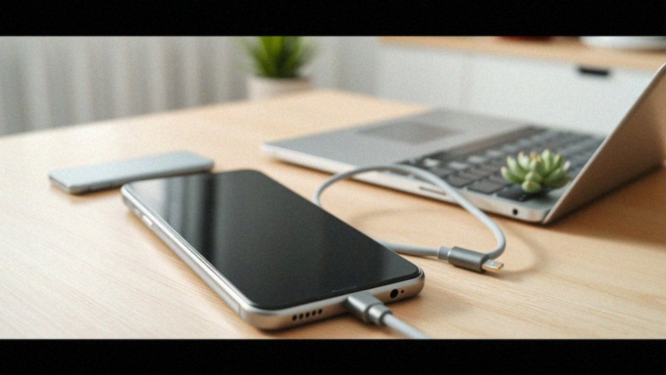 Jakie kable są potrzebne do połączenia telefonu z laptopem?