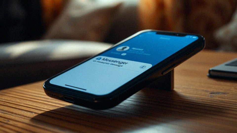 Jak sprawdzić blokadę za pomocą konwersacji w Messengerze?