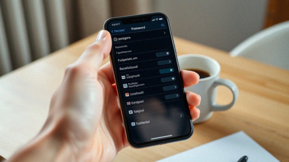 Jak sprawdzić zapisane hasła w przeglądarce internetowej na telefonie?