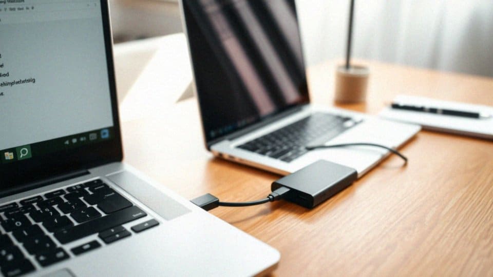 Jak zidentyfikować dysk zewnętrzny po jego podłączeniu do laptopa?