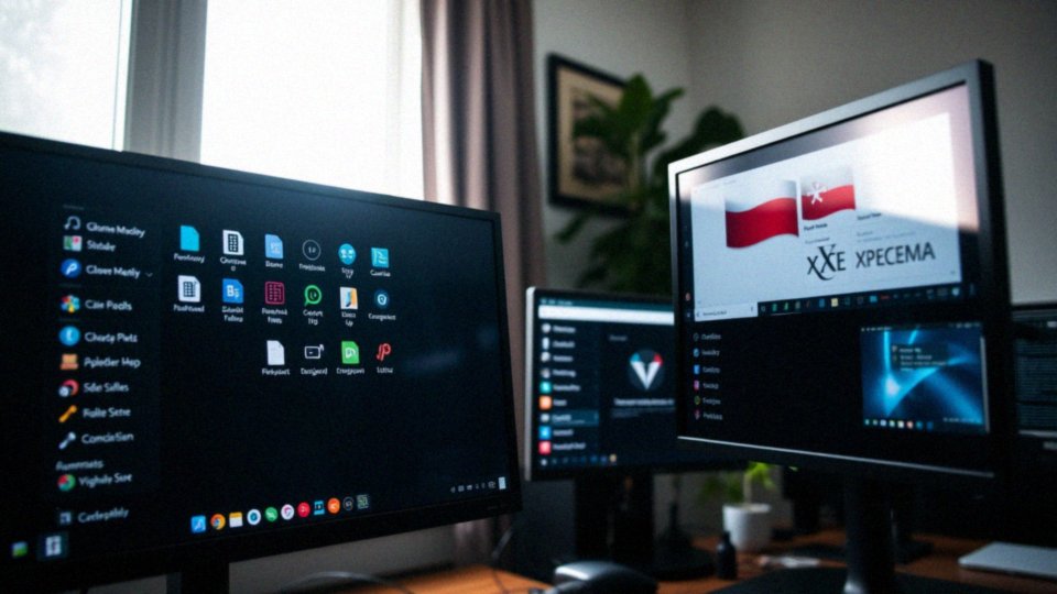 Jakie środowiska graficzne można znaleźć w dystrybucjach Linuksa?