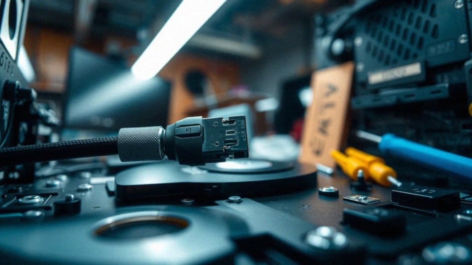 Co zrobić w przypadku zerwania taśmy HDD podczas podłączania?