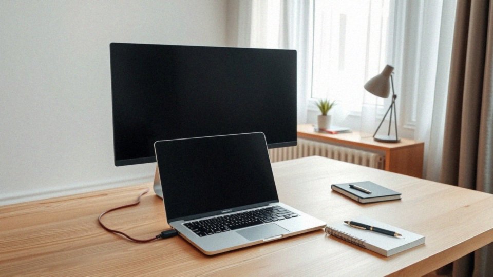 Jak podłączyć laptopa do zewnętrznego monitora, aby zbadać problem z wyświetlaczem?