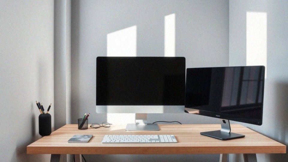 Jak korzystać z dodatkowego monitora z obracanym ekranem?