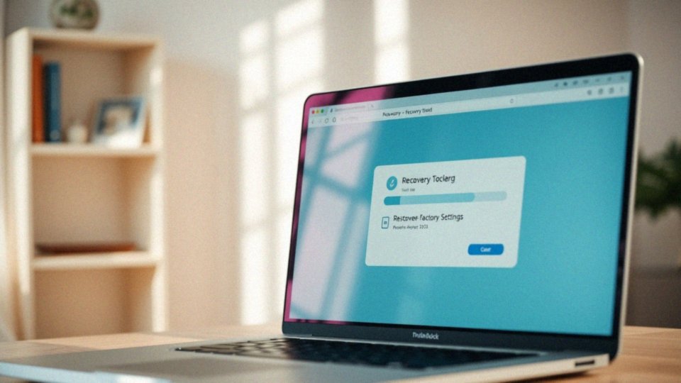 Jak użyć narzędzia Recovery do przywracania ustawień fabrycznych?