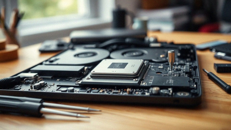 Dlaczego wydajność laptopa może się poprawić po wymianie procesora?