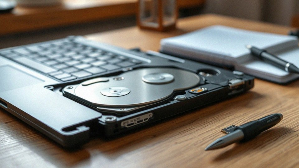 Jak wygląda dysk twardy w laptopie?