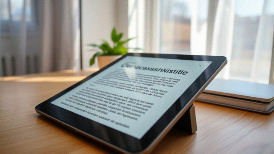 Jakie są możliwości powiększania liter dla osób ze wzmocnionymi problemami ze wzrokiem?