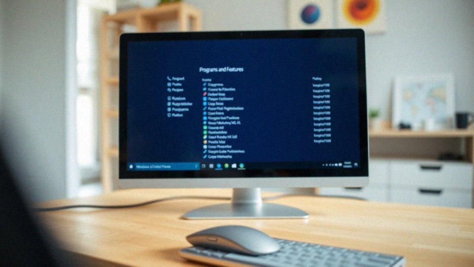 Jak przeprowadzić odinstalowanie programów z Panelu sterowania?