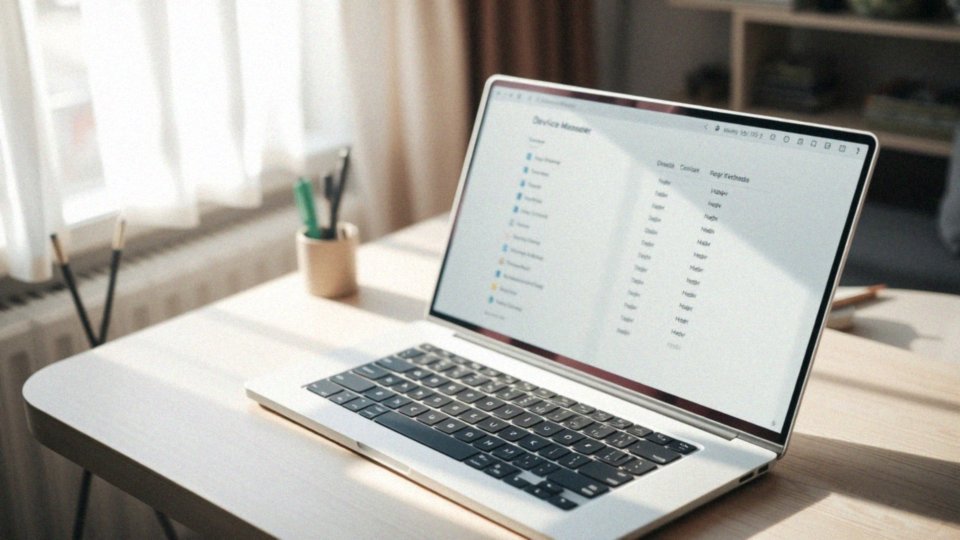 Jak sprawdzić stan klawiatury w Menedżerze urządzeń?