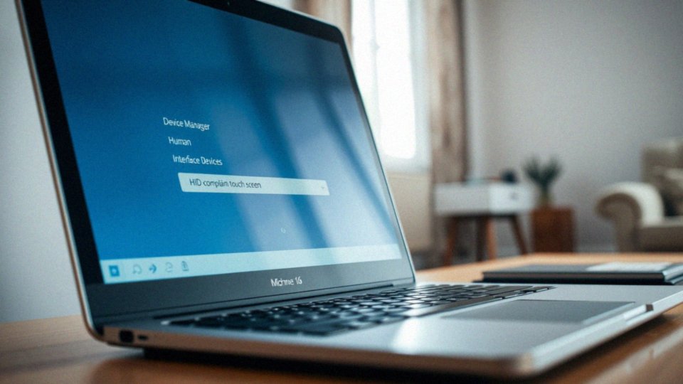 Jak użyć Menedżera urządzeń do włączenia ekranu dotykowego?