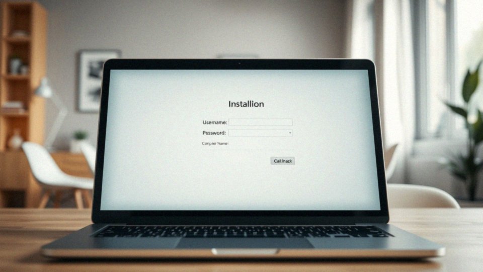 Jak dodać użytkownika podczas instalacji?