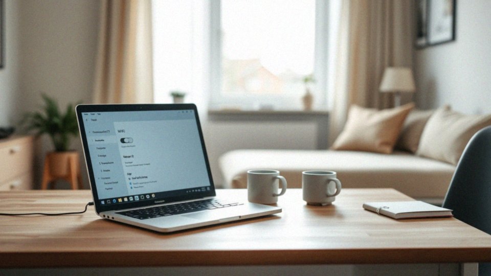 Jak włączyć Wi-Fi w laptopie z Windows 10?