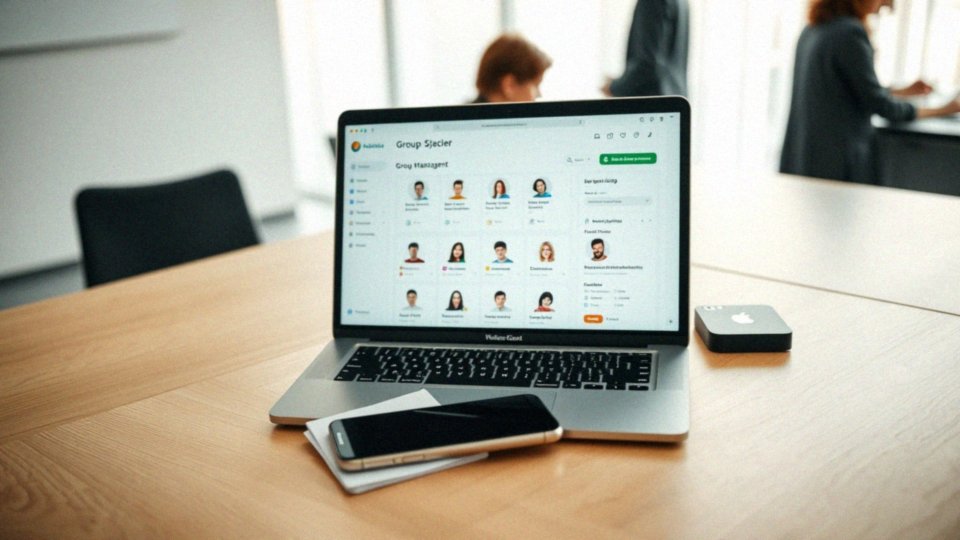 Jak zarządzać członkami grupy jako administrator?