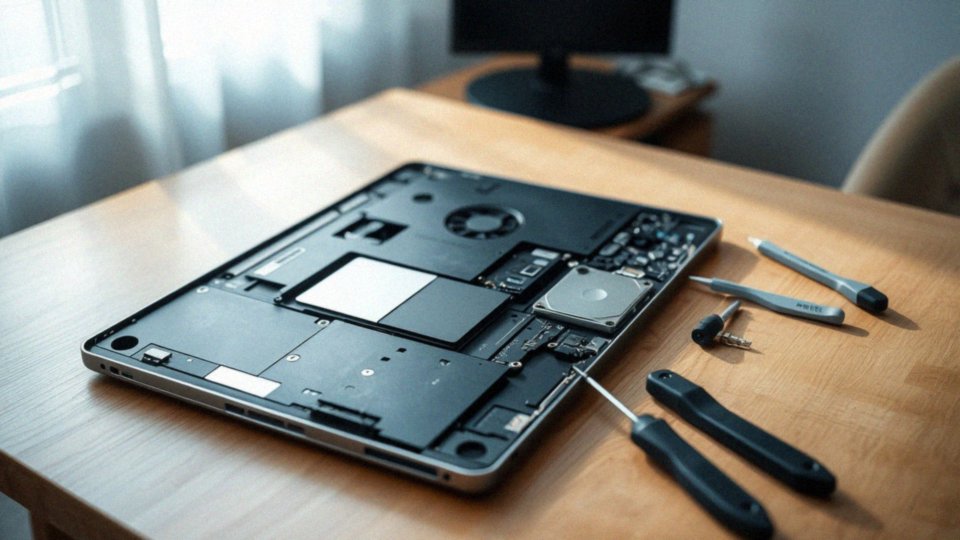 Jakie trudności mogą wystąpić podczas wymiany dysku w laptopie?