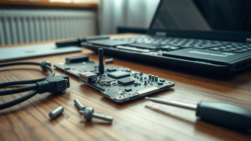 Jakie uszkodzenia mogą wpłynąć na brak połączenia?