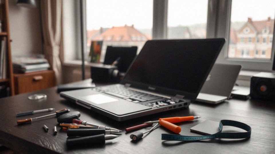 Jakie problemy mogą wystąpić podczas wymiany dysku w laptopie?