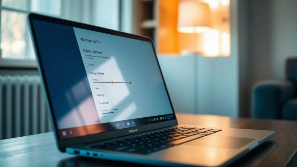 Jakie są sposoby na dostosowanie jasności ekranu?