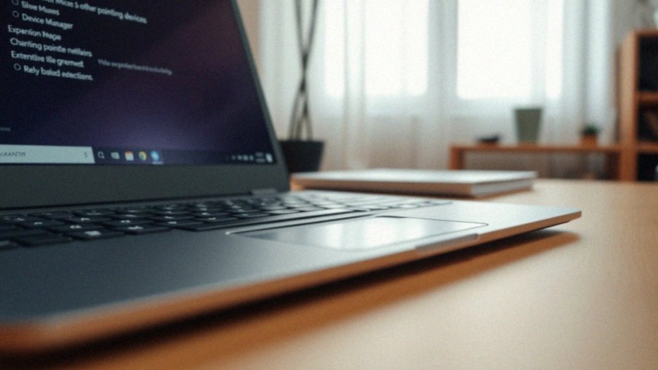 Jak sprawdzić status touchpada w Menedżerze urządzeń?