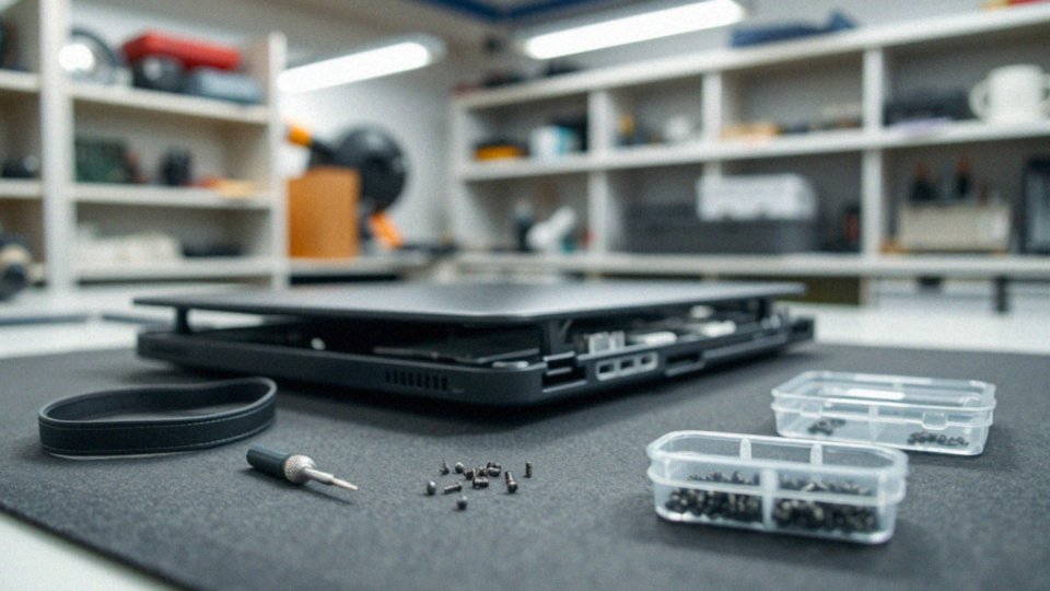 Jakie narzędzia są potrzebne do wymiany RAM w laptopie?