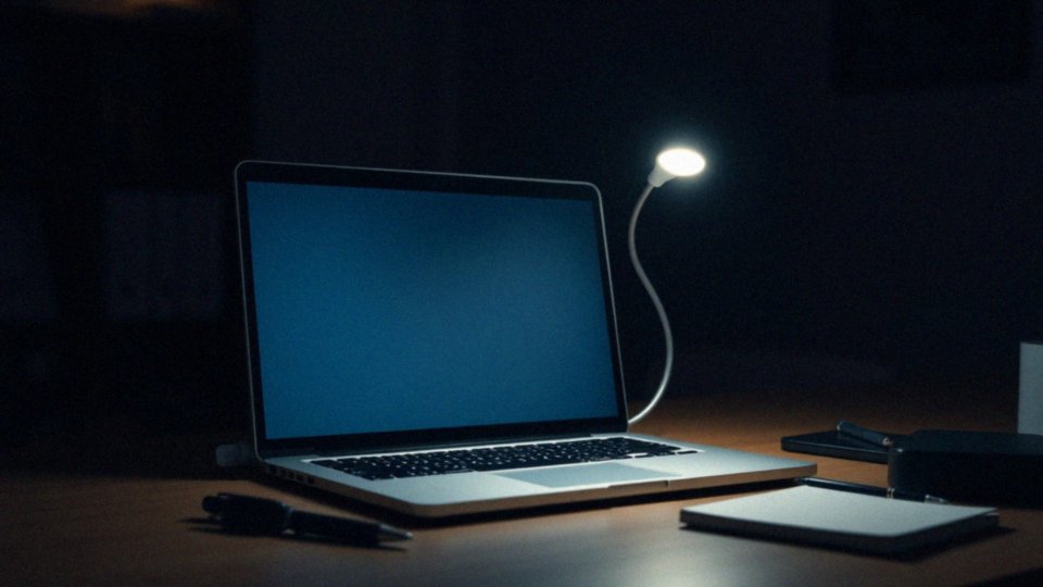 Co zrobić, gdy laptop nie ma wbudowanego podświetlenia klawiatury?