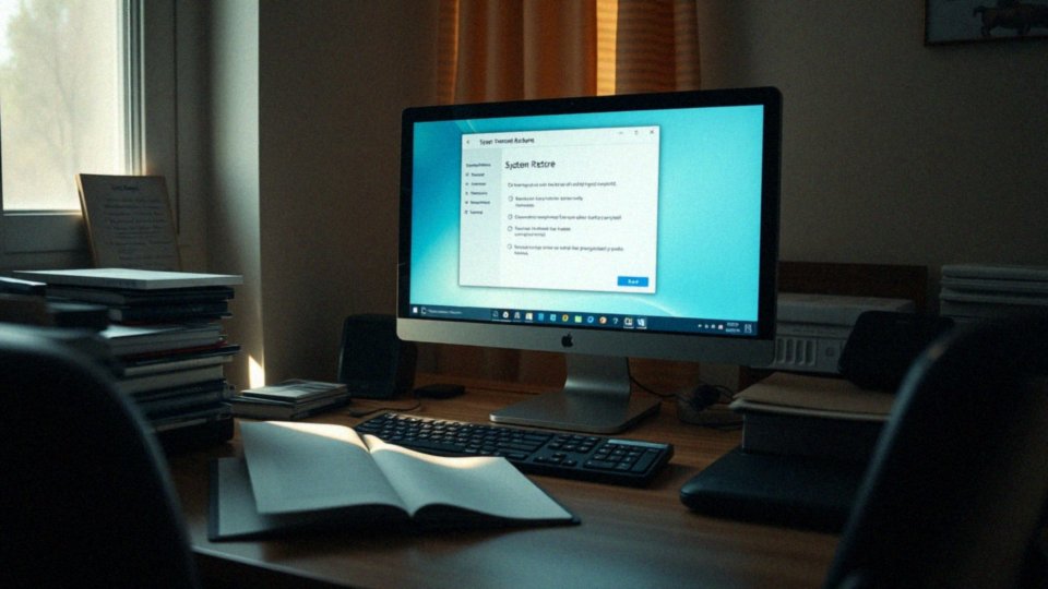 Jak korzystać z punktów przywracania systemu do odzyskania historii przeglądania?